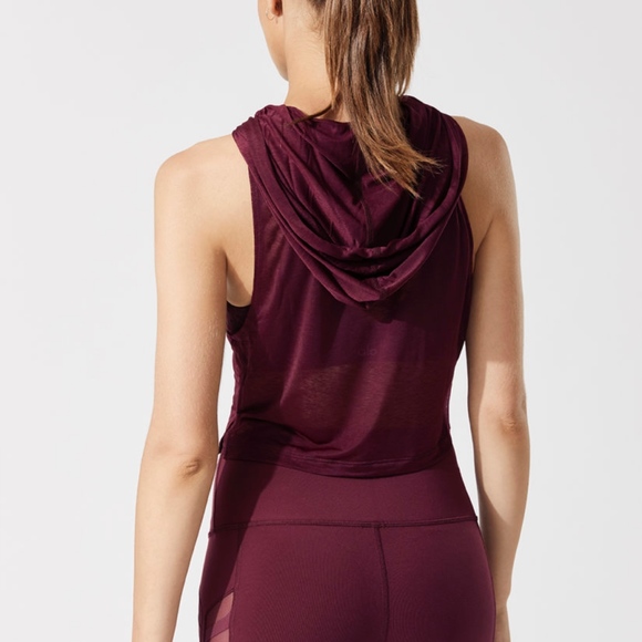 ALO Arrow Tank Hoodie NWT - Picture 3 of 3